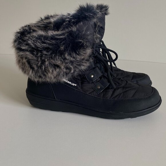 Wanderlust Snowflake Shorty Waterproof Ankle Boots Sz 9 - Picture 3 of 12